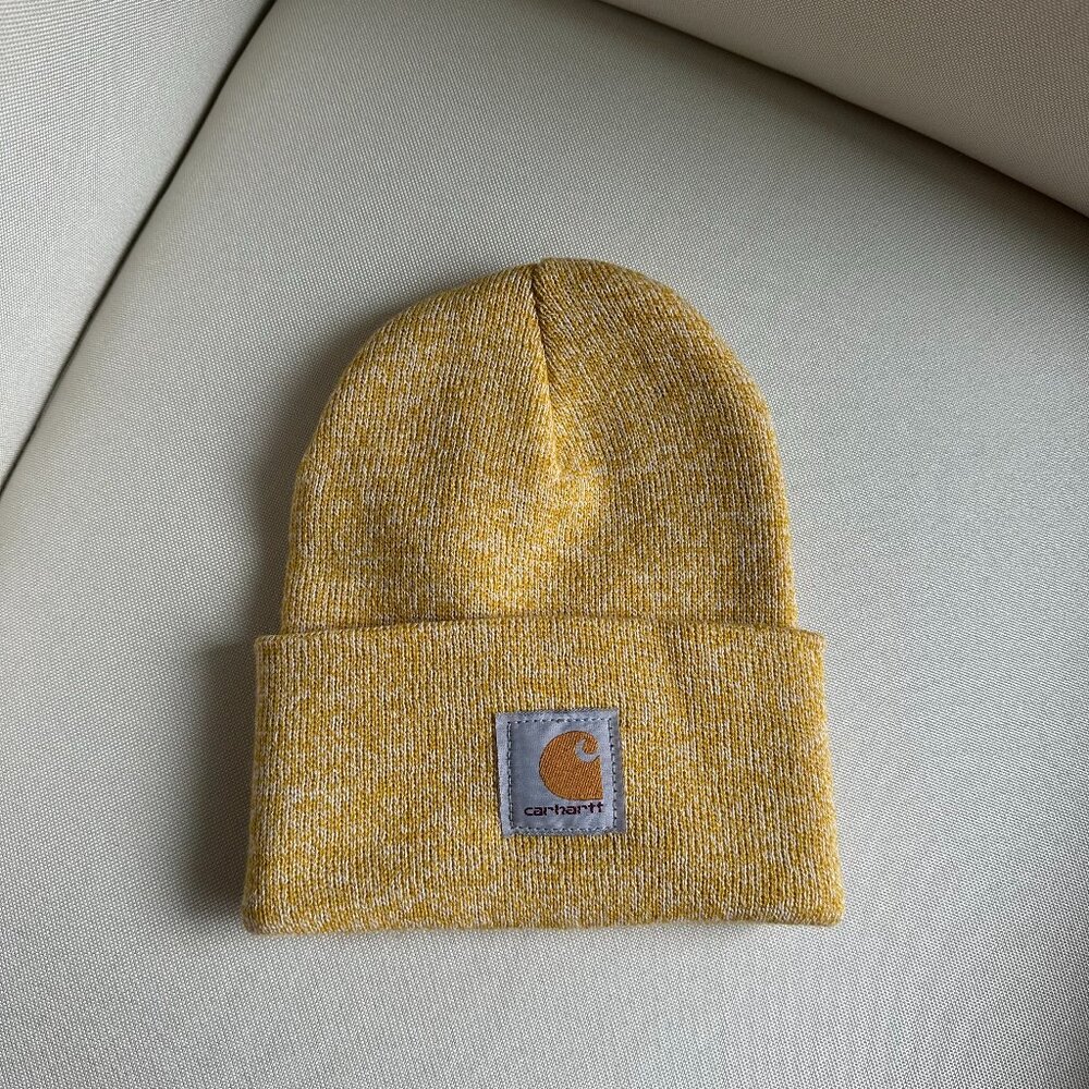 Carhartt Yellow Heathered Beanie